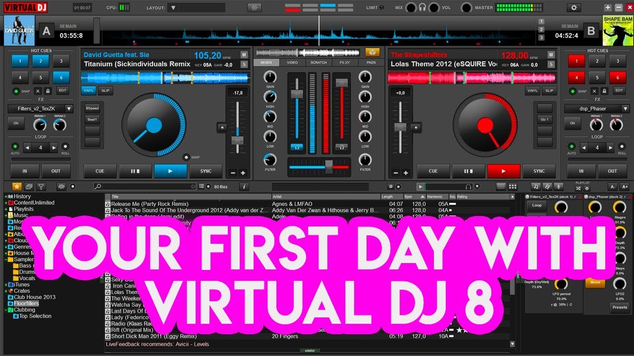 virtual dj effects free download